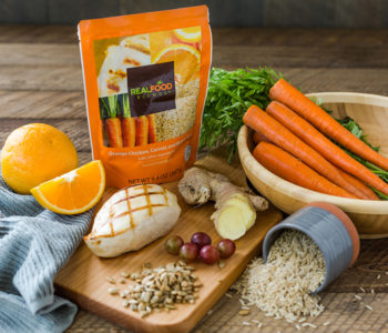 Real Food Blends Orange Chicken, Carrots & Brown Rice