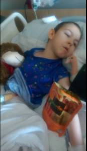 Tammy shared: "The picture turned out a bit blurry, but I do have to say that Real Food Blends were a lifesaver this past month when my son was in the hospital after having hip surgery."